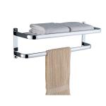 Kitchen Robe Hook Bathroom Towel Hanger Wall Mounted Storage Shelves