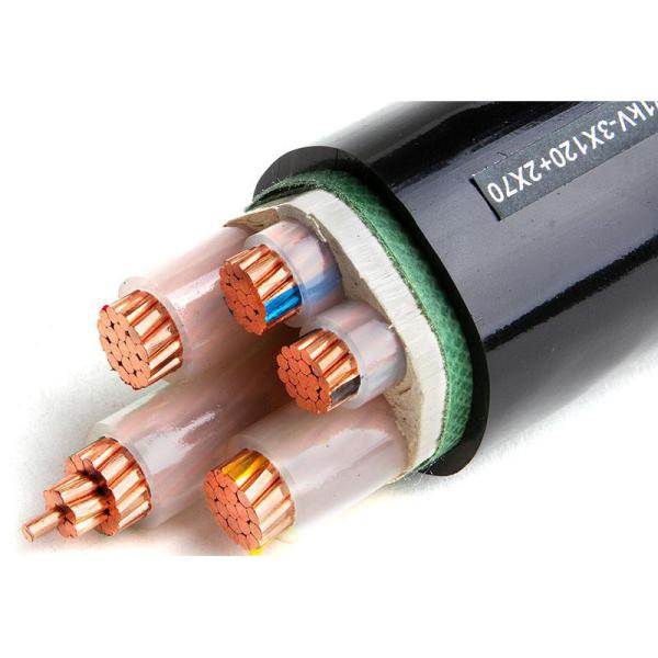 PE Coated Copper Aluminum Conductor XLPE Insulated Power Cable for Underground