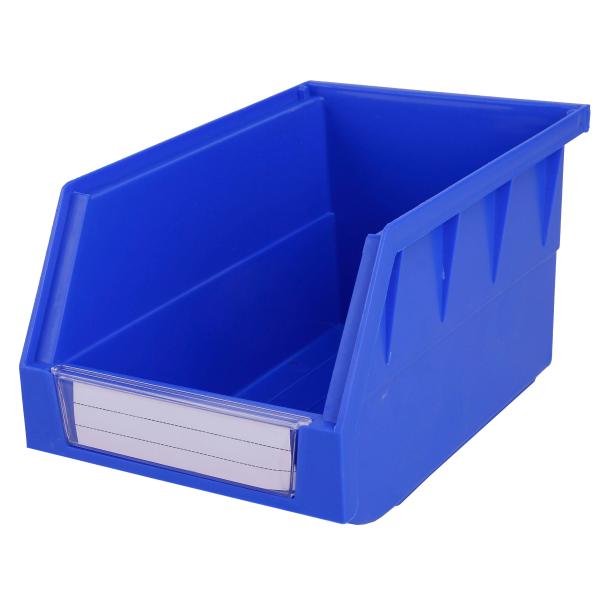 China Eco-Friendly Stackable Plastic Shelf Bin for Organizing Small Parts in Customized Logo factory