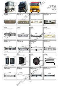 China HINO PROFIA Truck Spare Parts accesories body parts factory