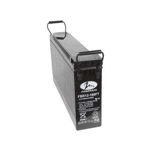 China OHSAS18001 55.5kg Front Terminal Gel Battery 560*125*316mm 180ah Deep Cycle Battery factory