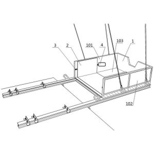 Retractable Load Deck Platform Sand Blasting Epoxy Paint Loading Platform