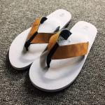 Soft Sole PU Men's Summer Flip Flops Size 40-45 Mens Pu Slippers