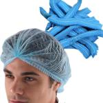 15GSM V101 Disposable Non Woven PP Clip Strip Bouffant Hairnet Mob Cap with