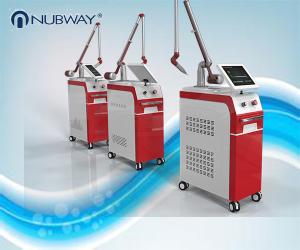 China popular 4 heads 1064nm, 532nm, 580nm and 650nm latest q-switched nd yag laser tattoo removal machine factory