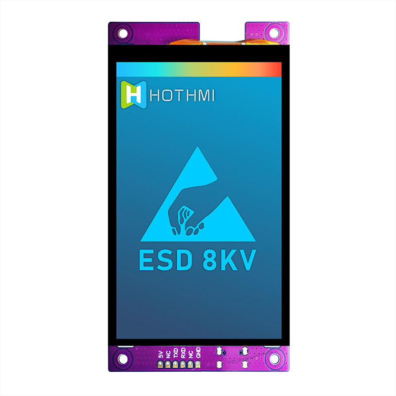 4.3 Inch TFT 480x800 Intelligent Serial Screen Pcap Monitor