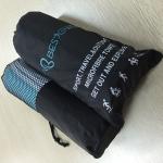Versatile Sports 88% Polyester Towels Microfiber Suede 80 X 130cm Custom Size