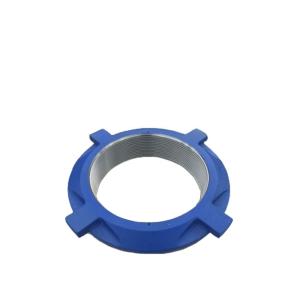 China EN124 Standard Stone Crusher Parts 287906 Head Nut Locking Nut Cone Crusher Parts factory