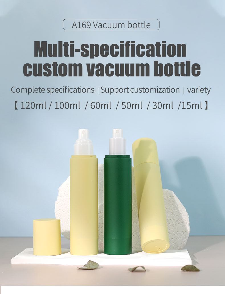 Luxury Airless Bottles 30ml 50ml 100ml 120ml Empty Refillable Perfume Bottles For Skincare