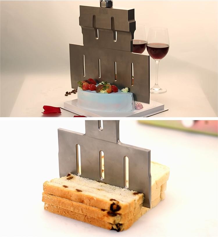 300 Mm Titanium Cake Cutting Blade Food Cutting Machine Food Level