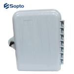 16 Cores Splitter Steel Optical Termination Box Fiber Optic Enclosures Wall