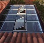 Sky View Waterproof Aluminium Frame Windows Double Glass Roof Skylight Windows