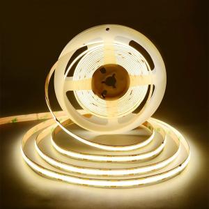 China 100lm/w High Brightness IP20 8mm 480Leds COB Led Strip Light for Kitchen Living Room factory