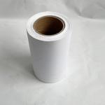 62G White Glassine Liner Adhesive Labels with 75um Synthetic Paper Hot Melt Glue