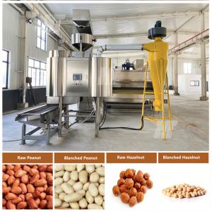 China 500kg Electric Heating Peanut Blancher Advanced factory