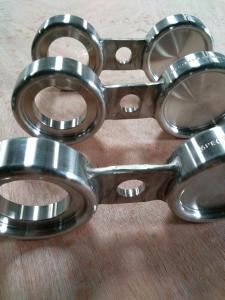 China ASTM A182 F316 spectacle blind bleed ring WN SO SW blind flange forging disc ring factory