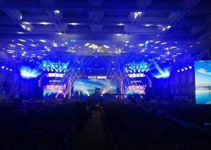 China Lightweight Movable Backdrop Indoor Rental Led Screen 800nits Brightness factory