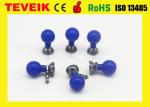 Reusable Suction bulb ECG Electrodes, medical ECG chest electrode bulb for Adlut