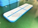 Home Inflatable Air Track Tumbling Gymnastics Mats / Customized PVC Sport Air