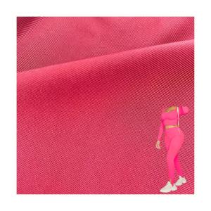 China 170-240gsm Spandex Fabric Custom Women Yoga Pants Clothes Textile Eco-Friendly Knitted Clothing Waterproof Fabric factory