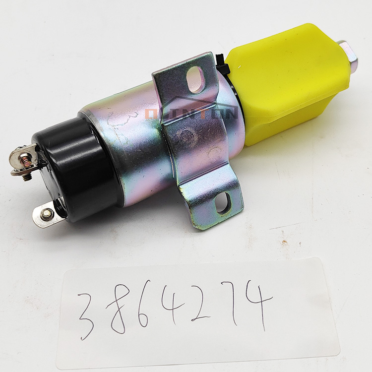Excavator 3064 3066 3864274 24V Voltage Copper Core Solenoid for Construction Works