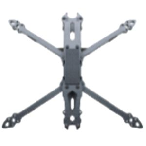 Customizable MARK4 V2 Carbon Fiber FPV Drone Frame with 6.0mm Arm 7-inch 295mm