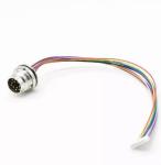 DIN AISG 12 Pin IP67 M16 Waterproof Connector Male And Female Socket