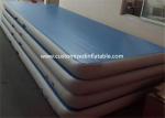 DWF Material Inflatable Air Track Gymnastics / Outdoor Tumble Track Mats