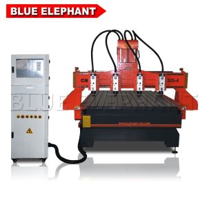 Multi Spindle CNC Router Machine With Air Cooling Spindle And NC Studio 53C