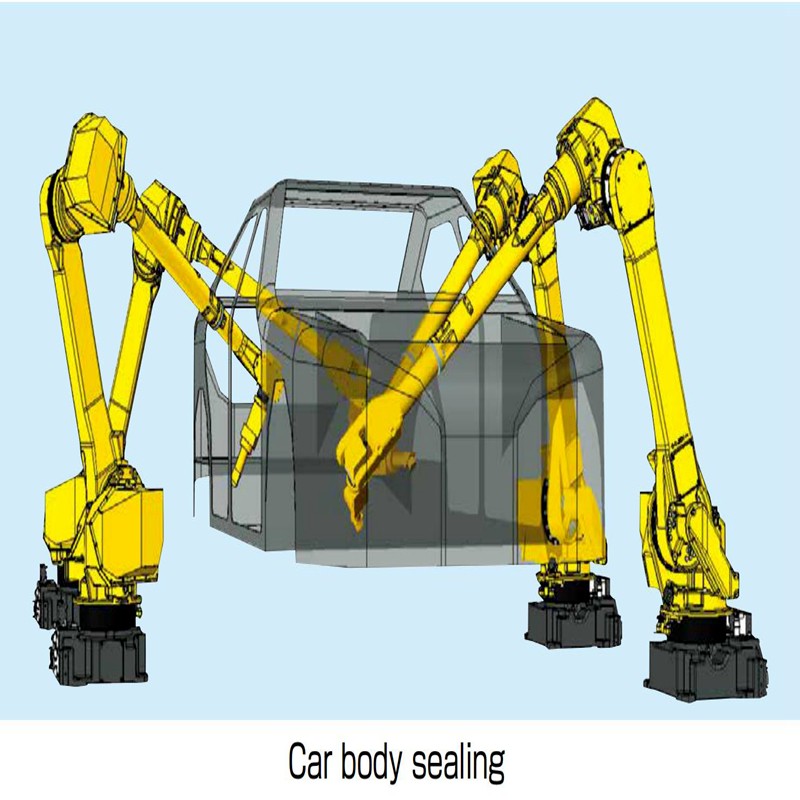 Cnc long arm Fanuc Robot Arm Small Payload Multipurpose 2606mm reach for industrial use