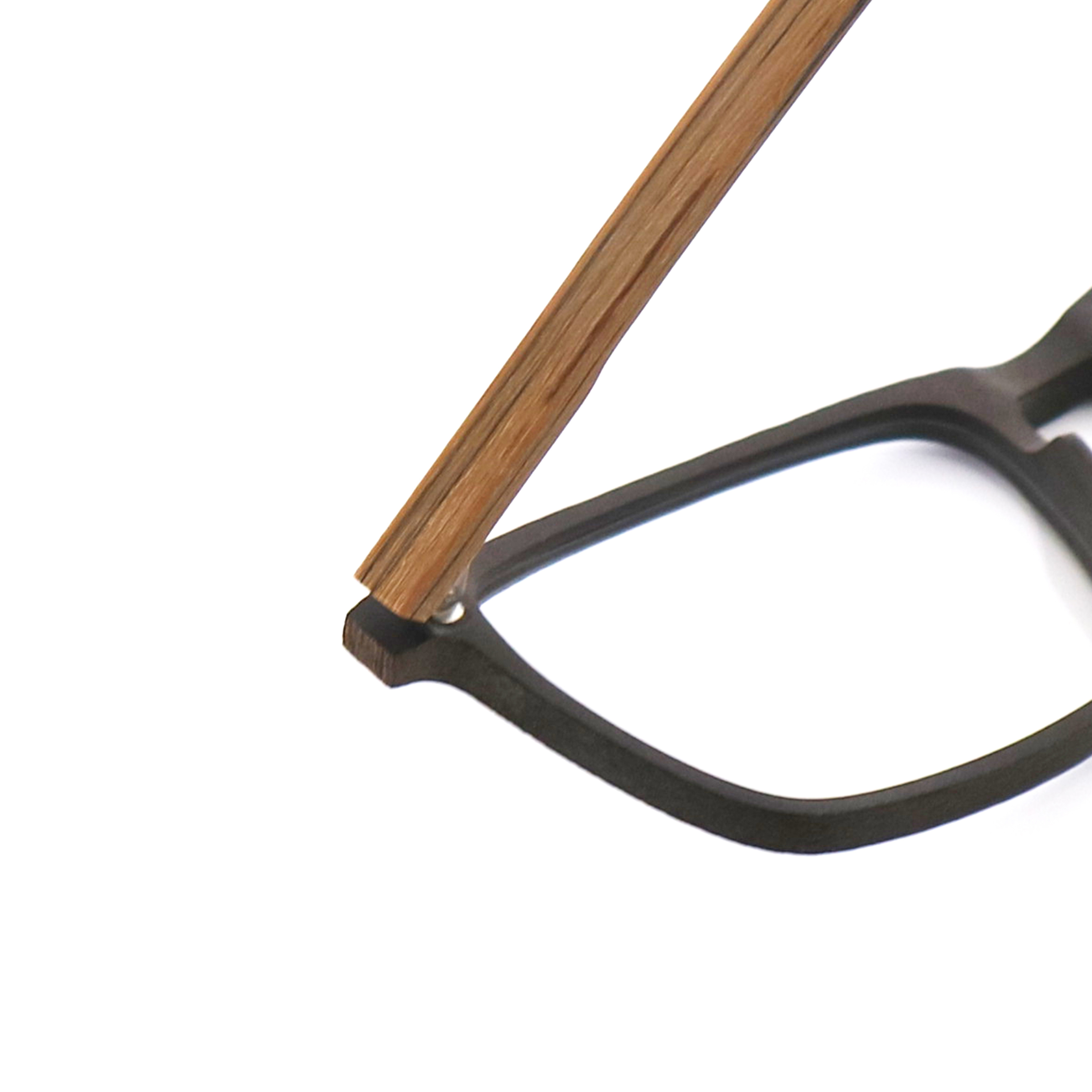 Wood Frame Glasses Men'S Retro Literature Art Handmade Acetate Optical Glasses Frames