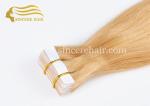 Hot Sale 22 Inch Tape In Hair Extensions for sale, 55 CM Straight Blonde Color