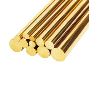 China C1100 Brass Pure Copper Rod T2 Bright Surface 6mm-80mm Diameter factory