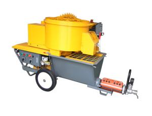 China 220V / 380V Cement Plaster Spray Machine Mortar Lining Stucco Equipment factory