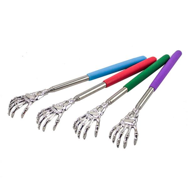Telescopic Electric Back Massager Handheld Portable Convenient Stainless Steel