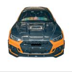 Auto Parts for Audi A5 S5 RS5 Carbon Fiber Hood A5 S5 RS5 Upgraded Transparent