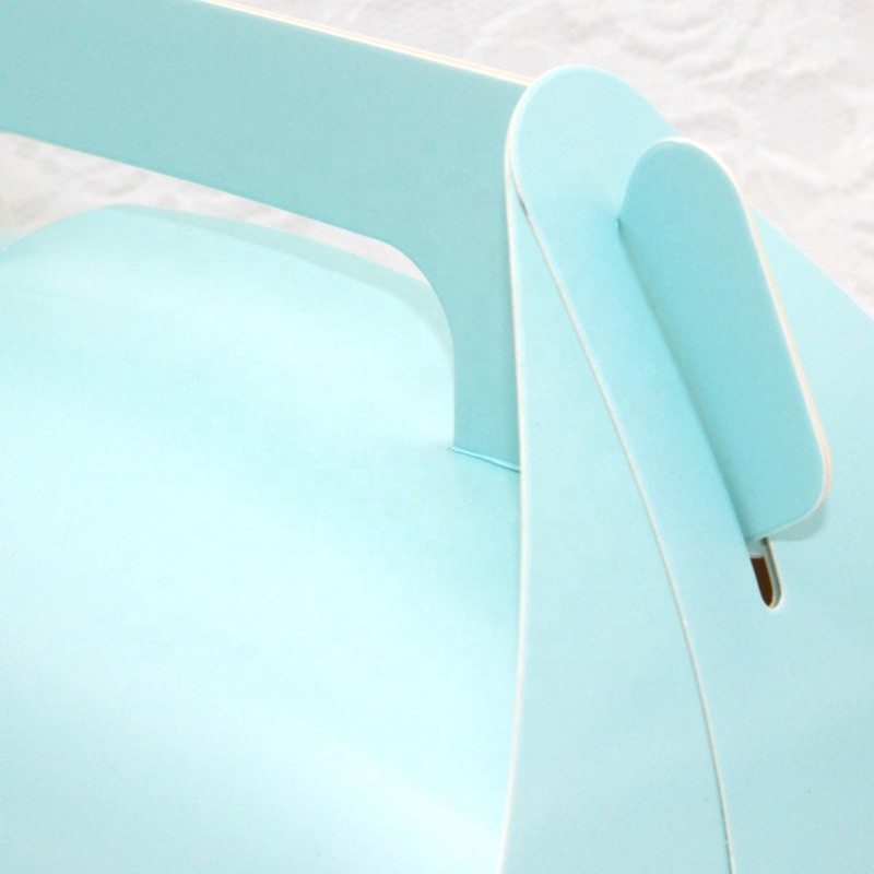Custom Printing Paper Birthday Cake Box With Handle Cookies Box