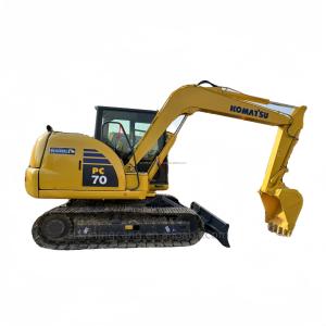 China Hydraulic Excavator Crawler Komatsu PC70 Used Excavator for Your Construction Needs factory