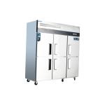 Full Set Kitchen Equipment Commercial Fridge/Freezers with Vertical Refrigerator
