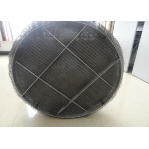 China 316 Stainless Steel Wire Mesh Demister Pad for Gas Liquid Separation factory