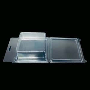 Custom Clear PET Clamshell Packaging for Textile & Toys
