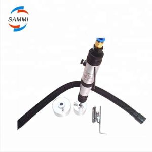 Portable Pneumatic Single Head Screw Pet Bottle LId Lock Capping Machine for
