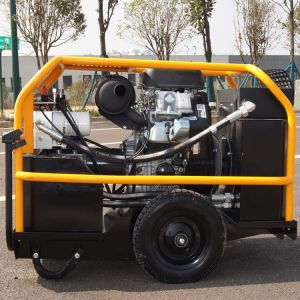 Double Circuit 20GPM Gasoline Hydraulic Power Unit Electrical Control Aseismic