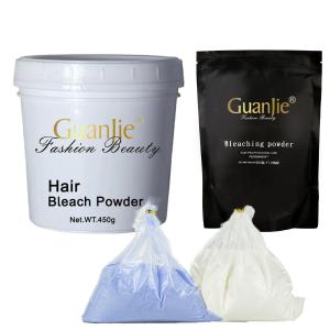 China Peroxide Free Hair Lightener 1-9 Level Grade Bleaching Powder factory