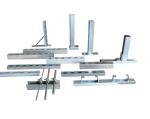 41 X 21 40 X 40 Slotted C Channel Steel Concrete Insert Hot Dip Galvanizing