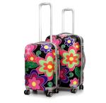 Baigou ABS+PC travel trolley cases factory price