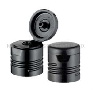 China 24mm 28mm Flip Top Cap Plastic Cap Ribbed Closure with Customized Request 28/410 factory
