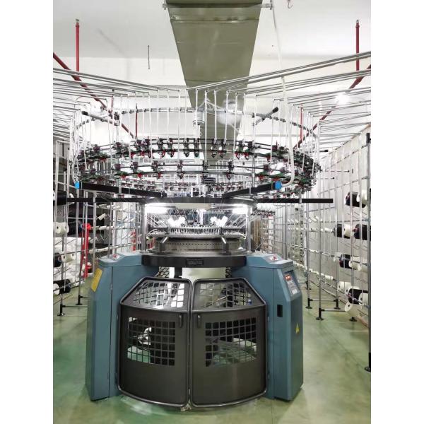 China Three Thread Single Jersey Fleece Knitting Machine Circular Textile Machine factory