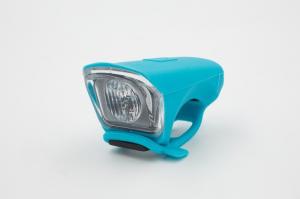 China Ultra Brightness 6cm Battery Powered Bicycle Headlight IPX4 factory