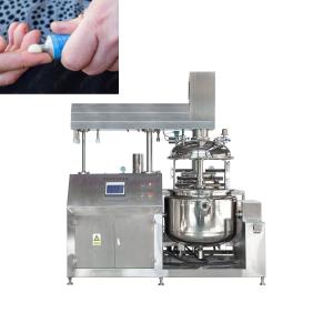 China Blends Cream Vacuum Emulsifier Mixer Homogenizer Machine 380V 3500 R.P.M factory